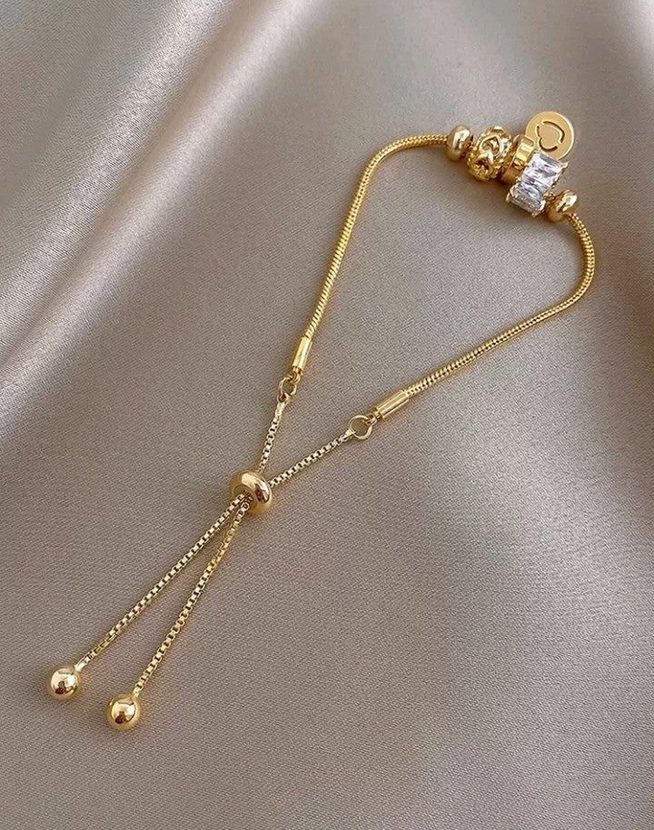Pulsera Andkiss con Charm geométrico