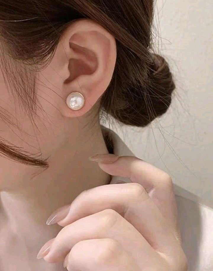 Pendientes Magnéticos con Clip chapado en oro 18 k