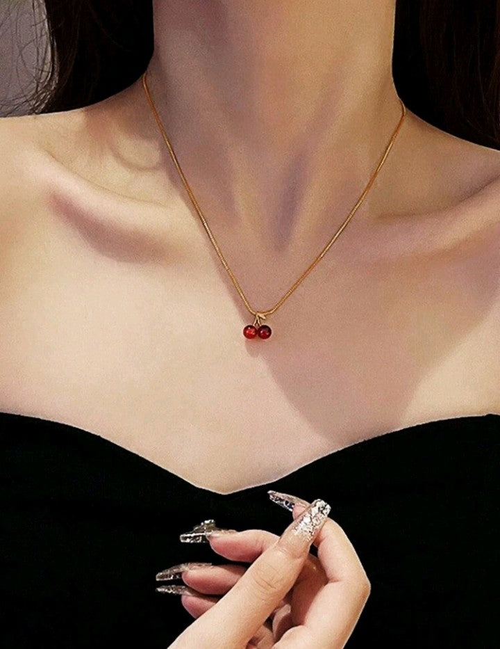 Set de collar y aretes