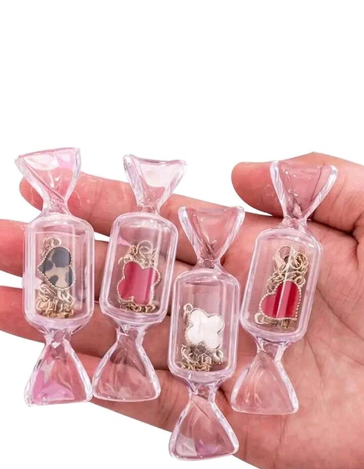 Cajita para joyería forma de caramelo