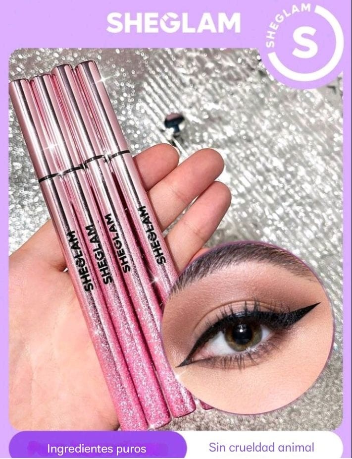 SHEGLAM Delineador de ojos líquido resistente al agua
