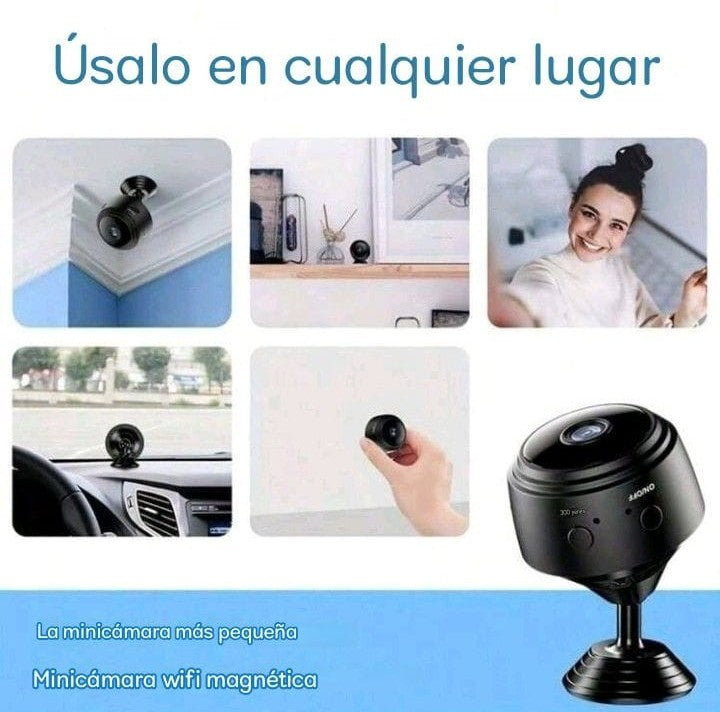 Mini Cámara de vigilancia inalámbrica wifi