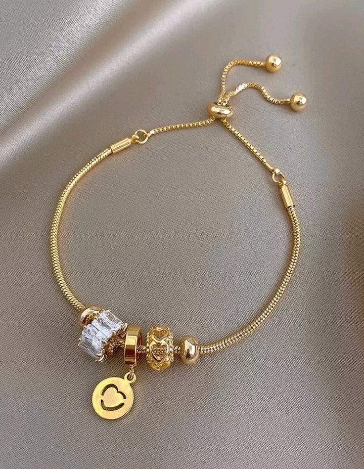 Pulsera Andkiss con Charm geométrico