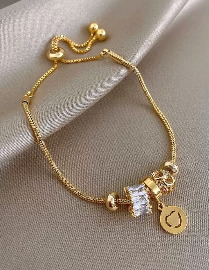 Pulsera Andkiss con Charm geométrico
