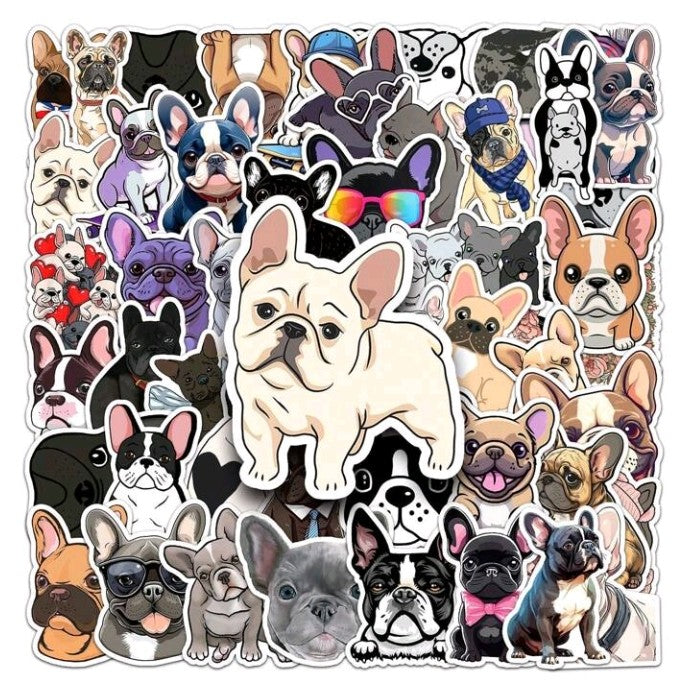 Stickers "Bulldog Francés"