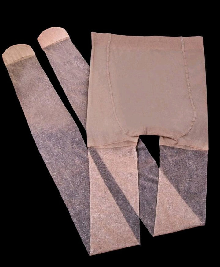 Pantimedias ultra delgadas brillantes