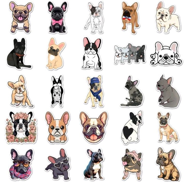 Stickers "Bulldog Francés"