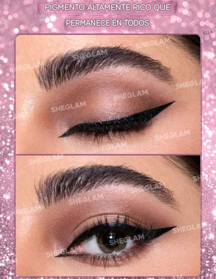 SHEGLAM Delineador de ojos líquido resistente al agua