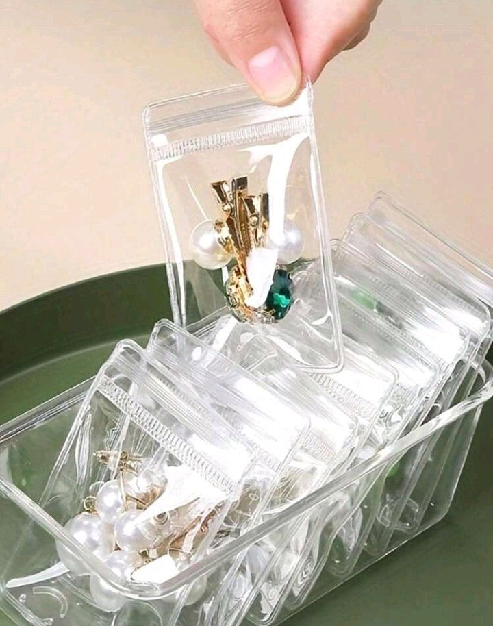 Bolsitas transparentes para joyería