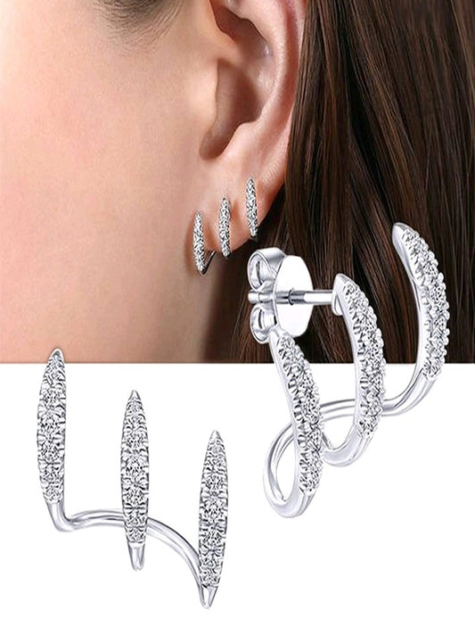 Pendientes Ear Cuffs de Garra