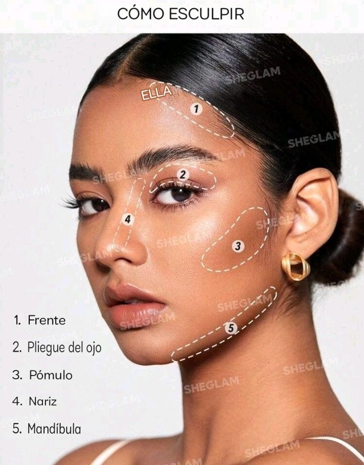 SHEGLAM Barra de Contorno en Crema
