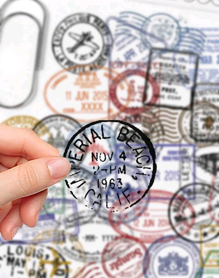 Stickers Sello Postal