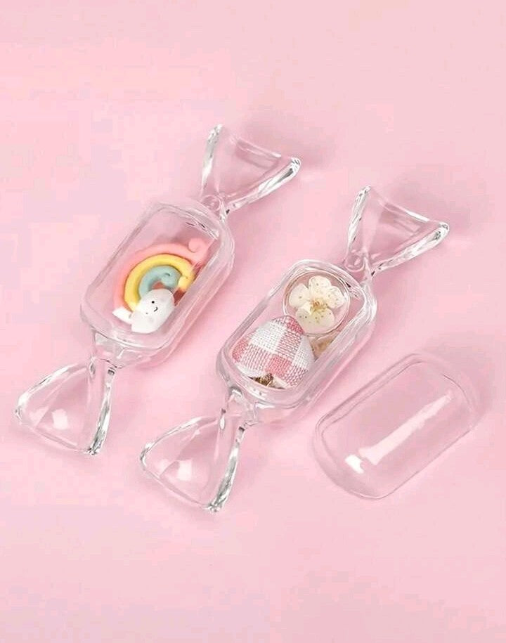 Cajita para joyería forma de caramelo