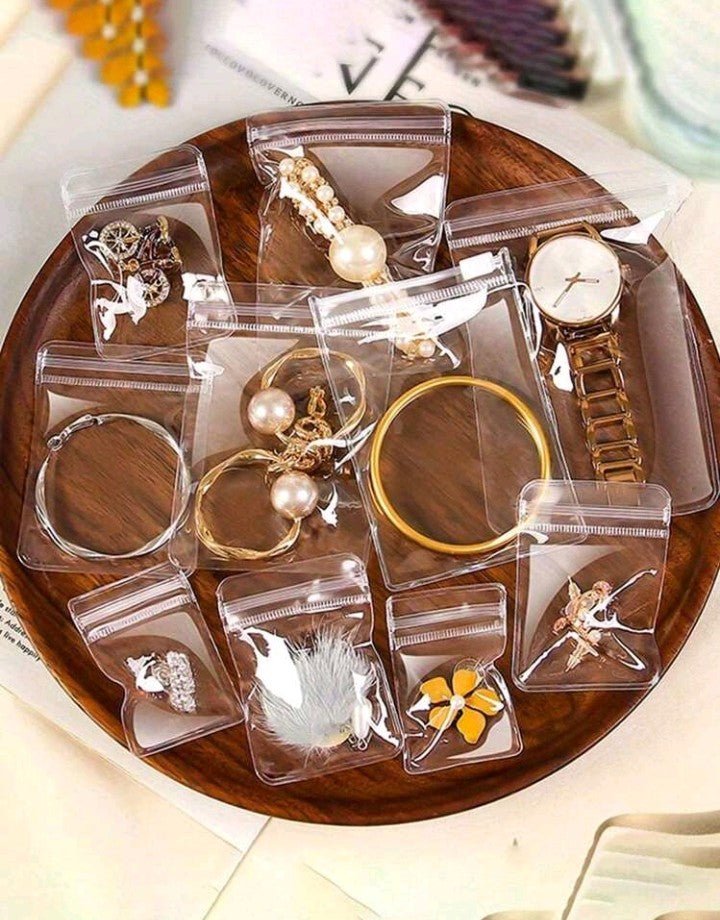 Bolsitas transparentes para joyería