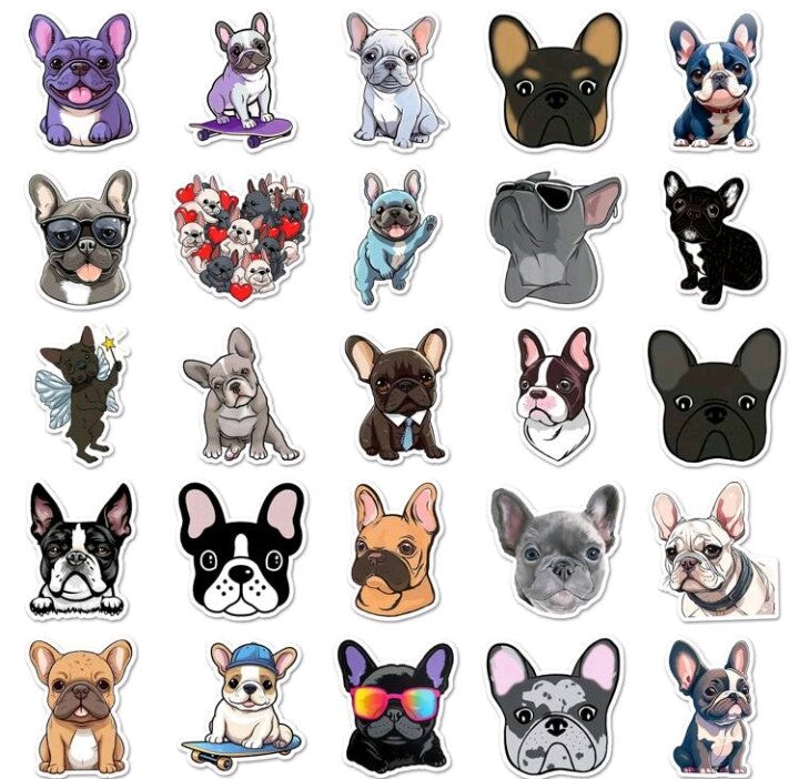 Stickers "Bulldog Francés"