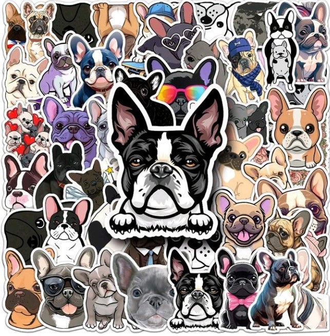 Stickers "Bulldog Francés"